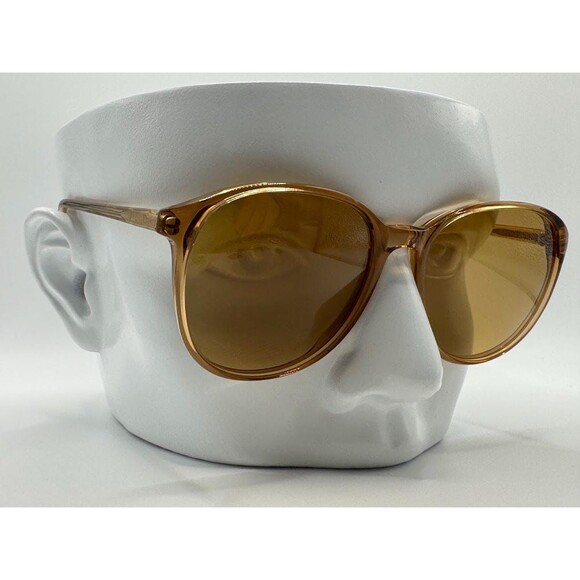 NEW Vintage Oversize Sunglasses | Non RX | Round Style | Monochrome Brown #874 main image 8